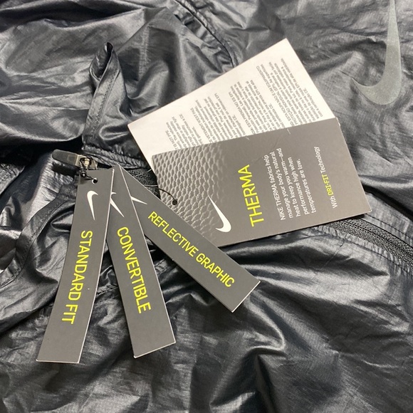 Nike Men’s Therma Sphere Transform Running Top Windbreaker pullover Sz XXL - Picture 15 of 16